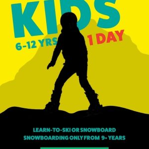 LEARN TO SKI OR SNOWBORD PUDI KIDS 1 DAY