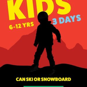 CAN SKI OR SNOWBOARD PUDI KIDS 3 DAYS