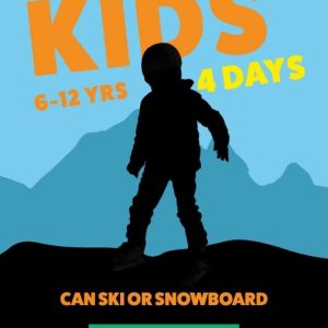 CAN SKI OR SNOWBOARD PUDI KIDS 4 DAYS