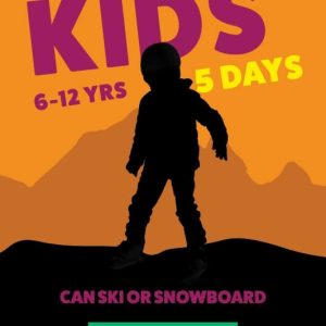 CAN SKI OR SNOWBOARD PUDI KIDS 5 DAYS